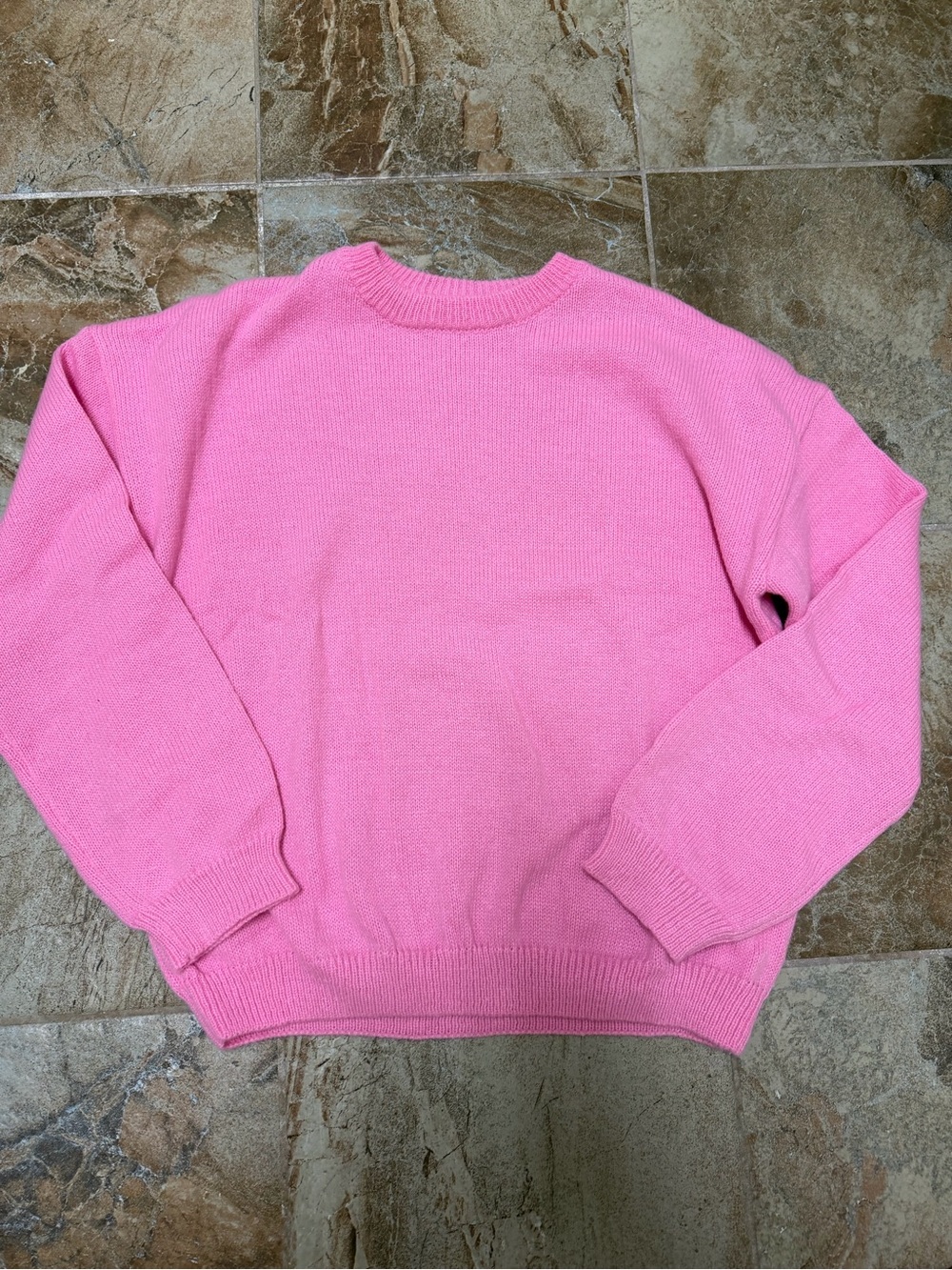 Pink Crewneck Sweater - Women